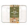 Arts & crafts birds embroidery kit by Hand & Lock
